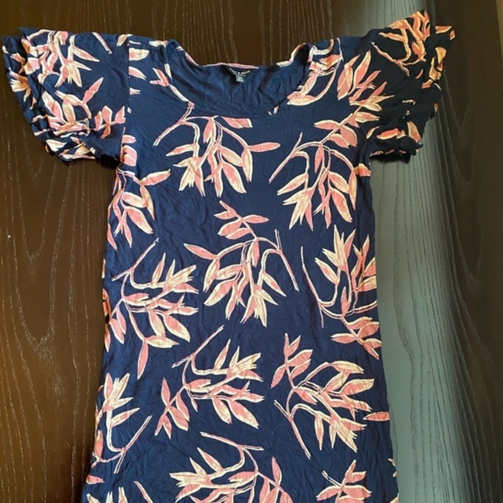 Lucky floral t shirt dress